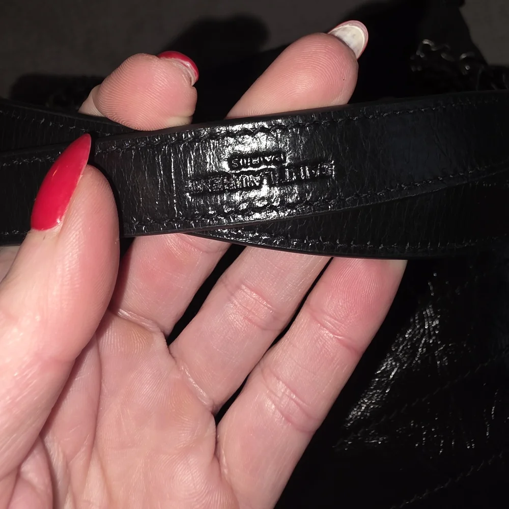 Saint Laurent Medium Nikki Black Out Version - Picture 6 of 6